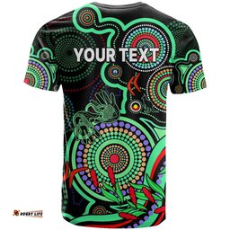 custom naidoc week 2023 t shirt indigenous tribal ver02 green