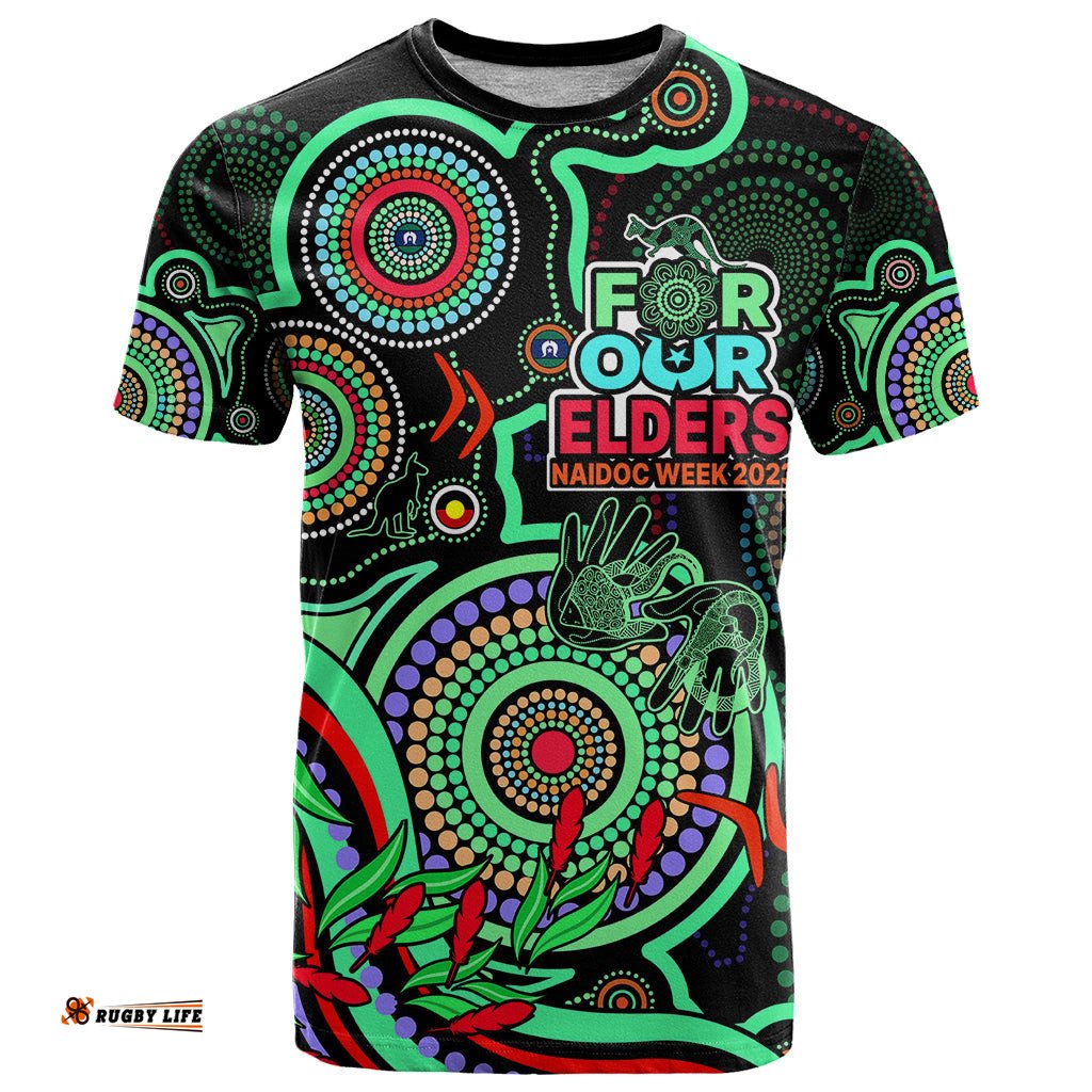 custom naidoc week 2023 t shirt indigenous tribal ver02 green