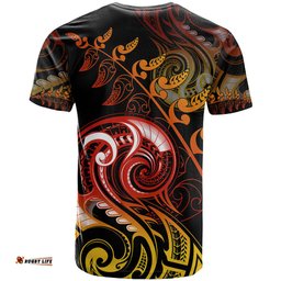 new zealand t shirt aotearoa kiwi bird maori fern tattoo arty
