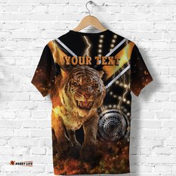 custom personalised wests tigers t shirt version aboriginal tiger 3d