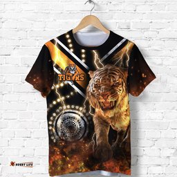 custom personalised wests tigers t shirt version aboriginal tiger 3d