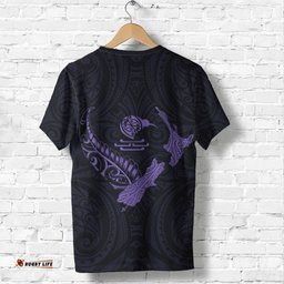 new zealand heart t shirt map kiwi mix silver fern pastel purpleAmazing Aussie