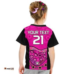 custom personalised sixers cricket t shirt sydney aboriginal