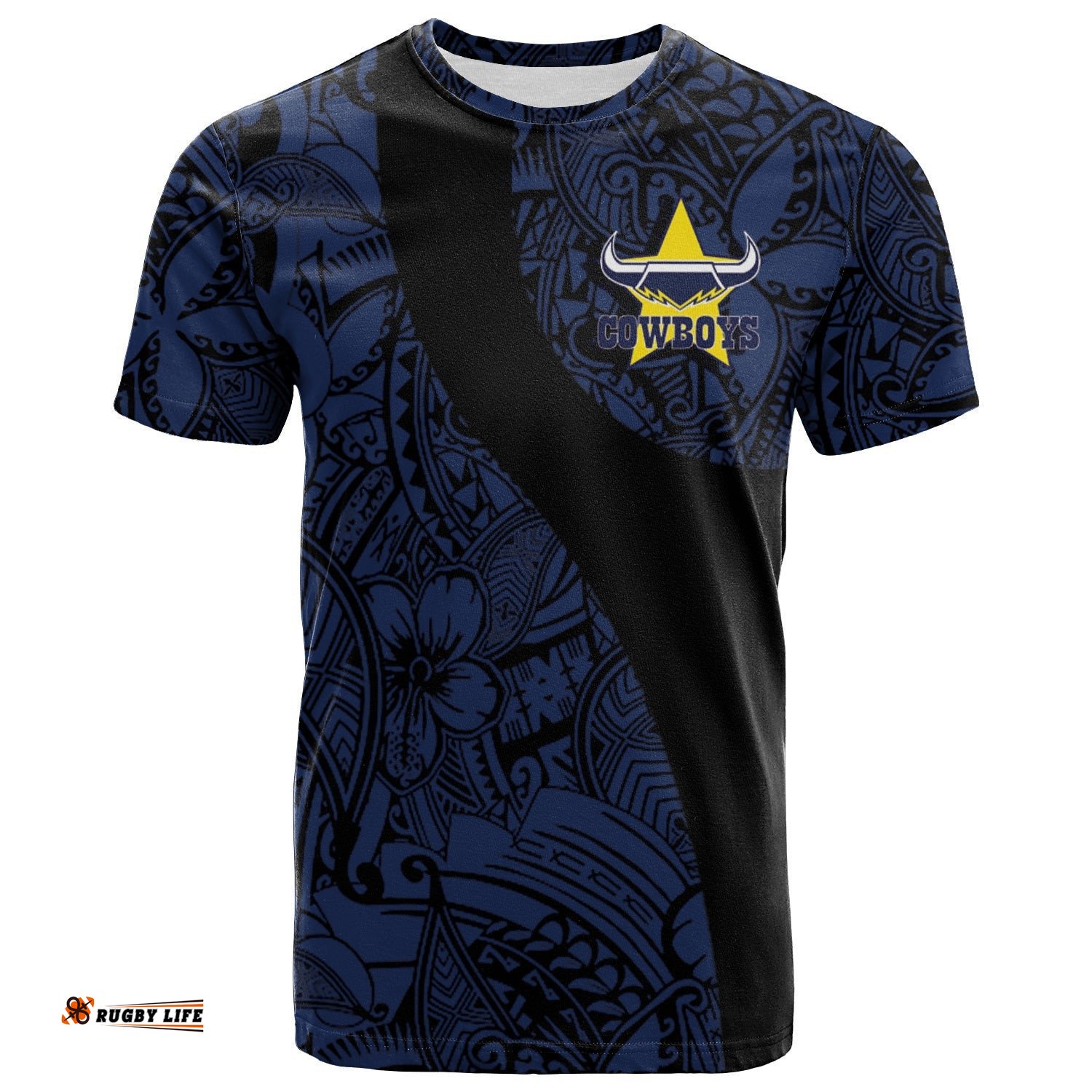 north queensland cowboys t shirt polynesian nrl 0Amazing Aussie