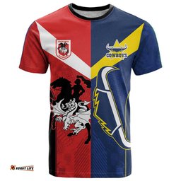 custom dragons cowboys combine storm warriors t shirt sport style version 02