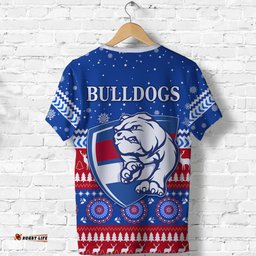 bulldogs football christmas t shirt western bulldogs