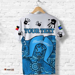 custom personalised sharks naidoc week t shirt cronulla