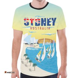 t shirt sydney opera t shirt sailing unisex