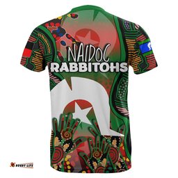 custom personalisednaidoc rabbitohs t shirt torres strait islander