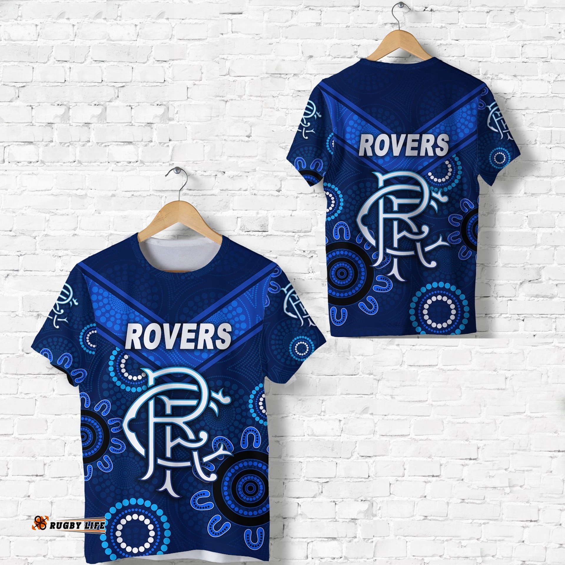 rovers football club t shirt indigenous version