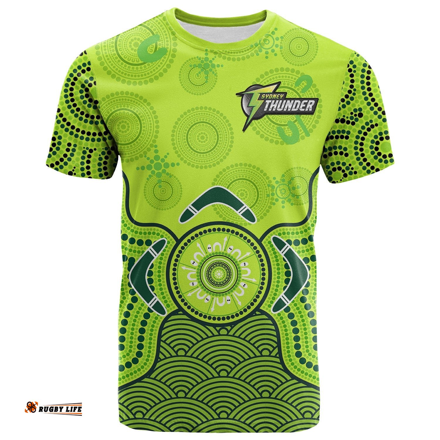 thunder cricket t shirt sydney indigenous artsy