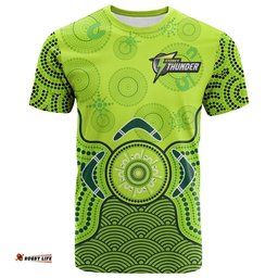 thunder cricket t shirt sydney indigenous artsy