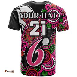 custom personalised sydney sixers cricket t shirt naidoc torres strait for our elders