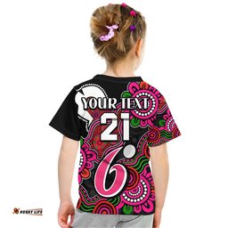 custom personalised sydney sixers cricket t shirt naidoc torres strait for our elders