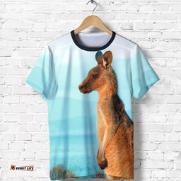 t shirt kangaroo t shirt unisex