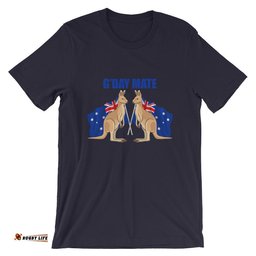 t shirt kangaroo t shirt aus flag unisex