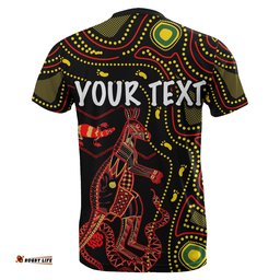 custom personalisedaboriginal t shirt animal australia