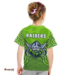 raiders rugby t shirt the green machine indigenous artsy