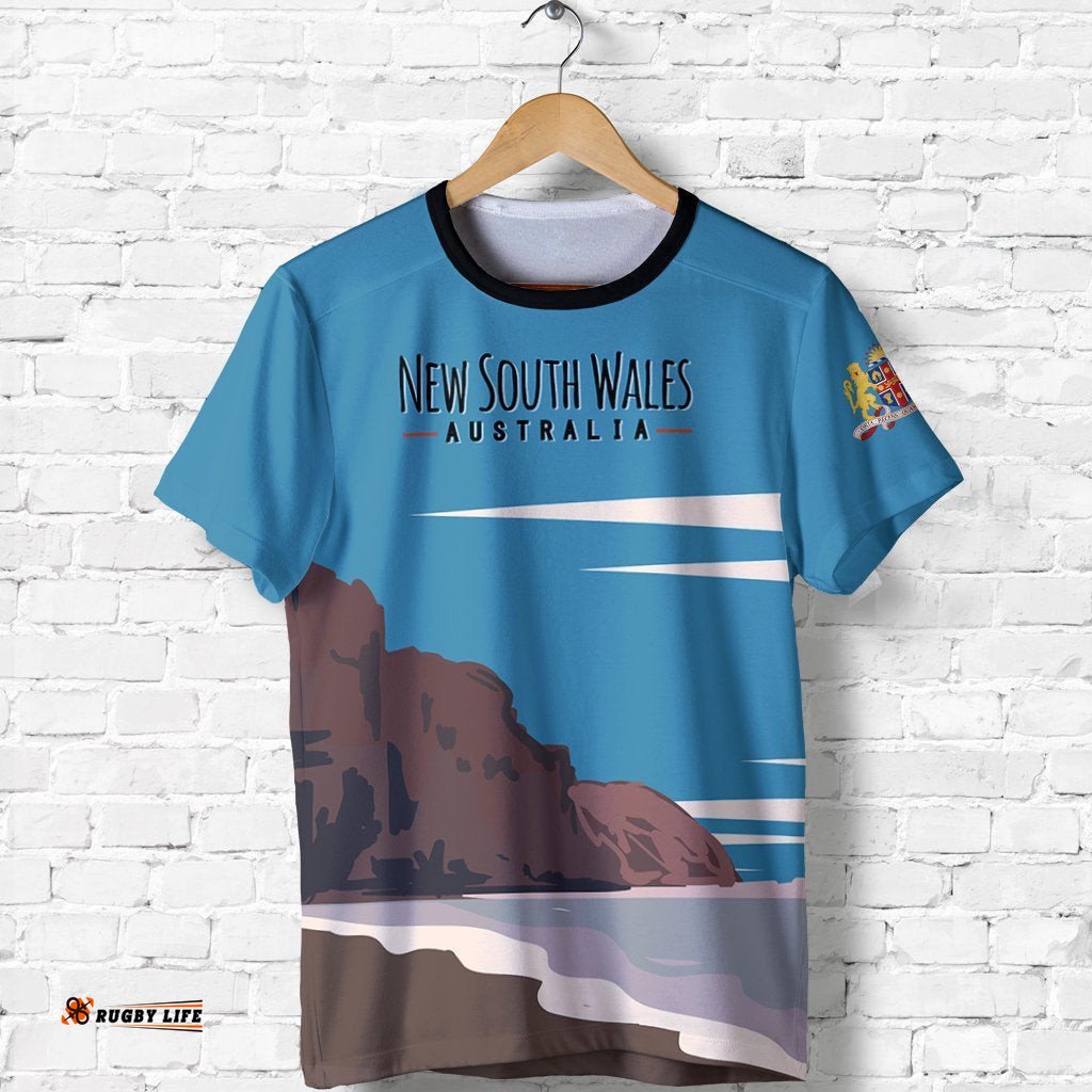 australia t shirt new south wales t shirt landscape art unisex