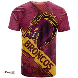 brisbane broncos t shirt nrl angry broncos