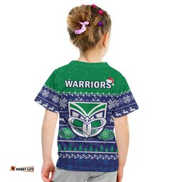 warriors rugby t shirt new zealand indigenous merry christmas