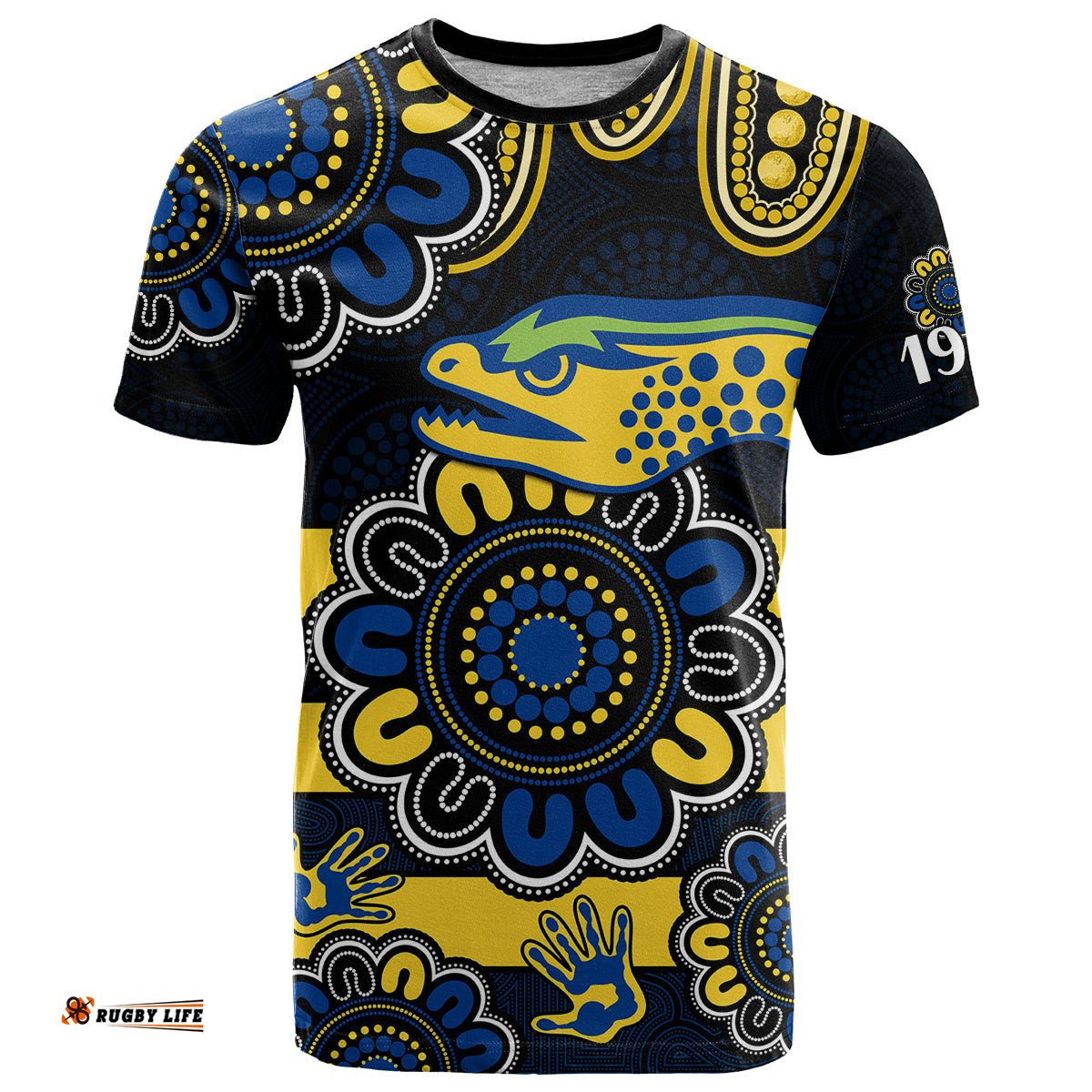 nrl parramatta eels rugby t shirt eels 1947 aboriginal