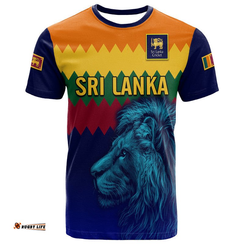 sri lanka the lions cricket t shirt