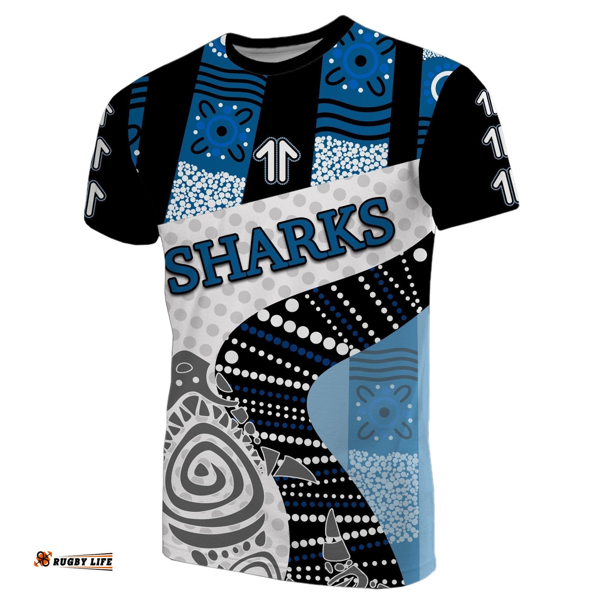 custom personalisedsharks t shirt