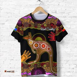 naidoc heal country t shirt kangaroo australia