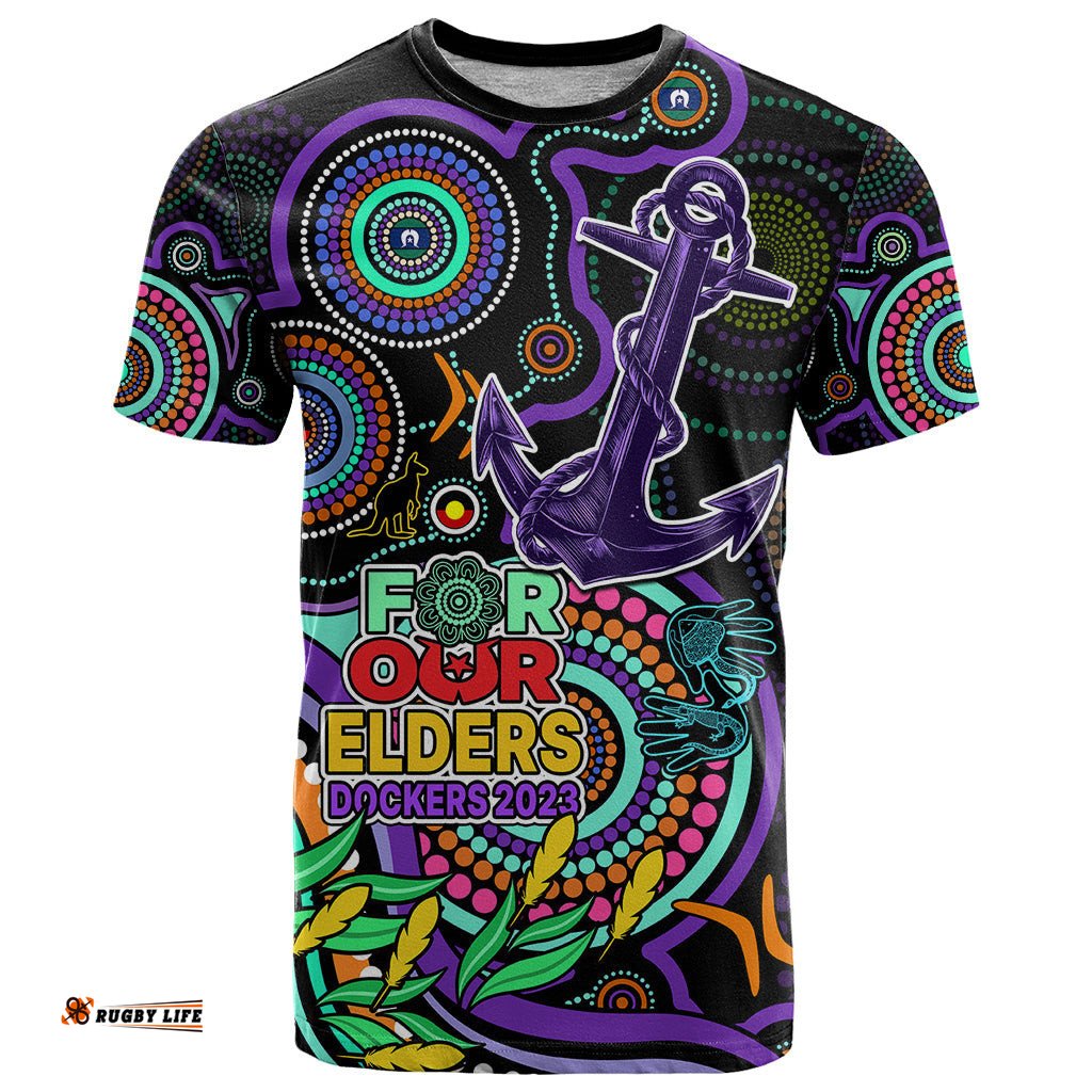 custom dockers football aboriginal art t shirt naidoc indigenous tribal