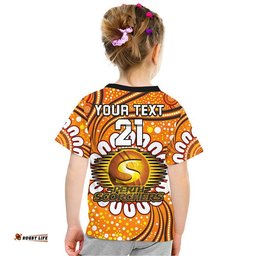 custom personalised perth scorchers cricket t shirt aboriginal