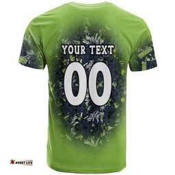 canberra raiders t shirt polynesian hibiscus tropical vintage nrl