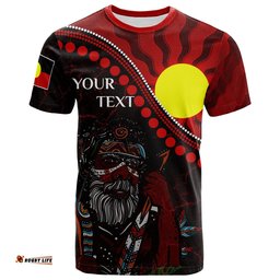 custom aboriginal t shirts indigenous people and sun