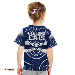 cats football t shirt aboriginal australian premiers 2022 proud geelong cartoon