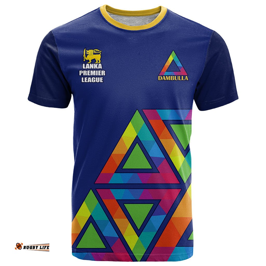 custom dambulla cricket t shirt lanka league 2023 go dambulla
