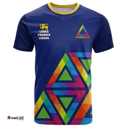 custom dambulla cricket t shirt lanka league 2023 go dambulla