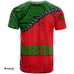 south sydney rabbitohs t shirt grunge polynesian tattoo nrl 0