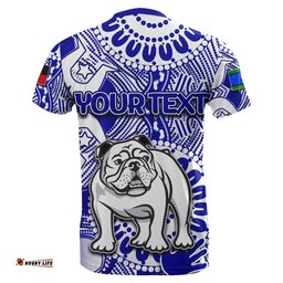 custom personalised naidoc bulldogs t shirt naidoc patterns no.2