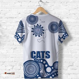 cats t shirt geelong indigenous