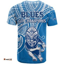 blues super rugby t shirt kahurangi go champions 2023