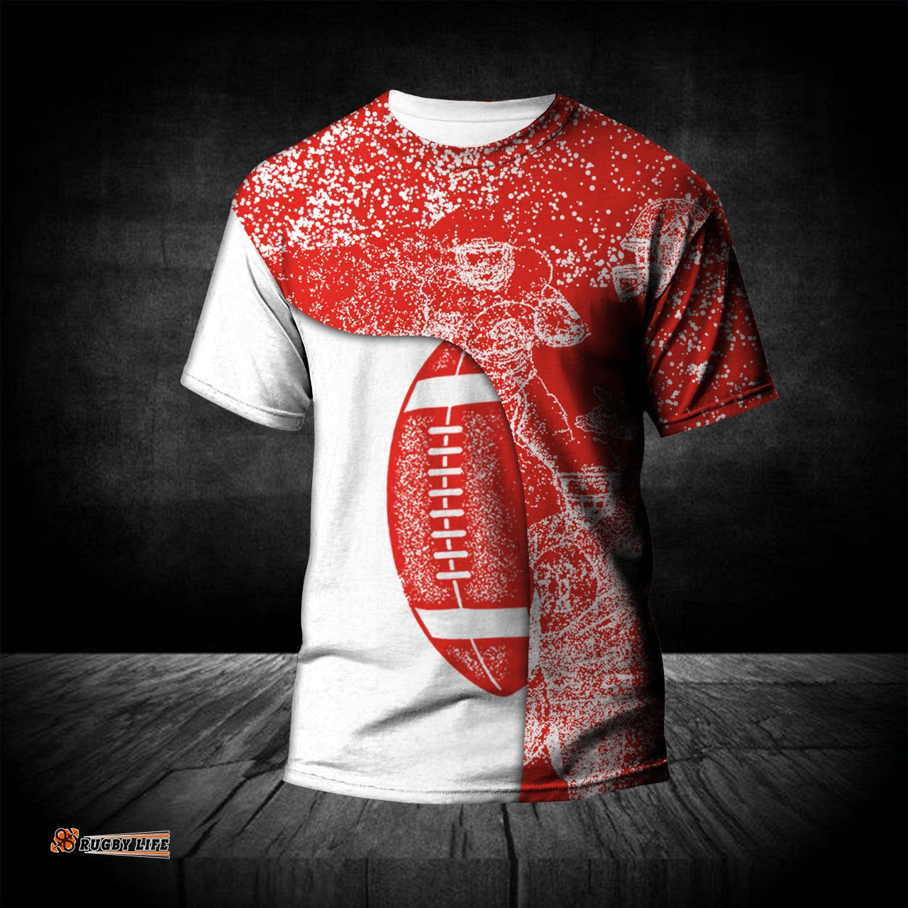 st george illawarra dragons t shirt graffiti spray nrl 0