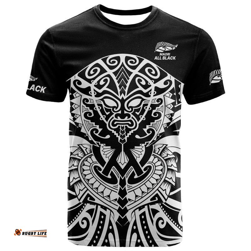 custom text and number aotearoa silver fern rugby sevens t shirt maori tribal all black