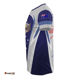 t shirt australian coat of arms t shirts flag national color unisex