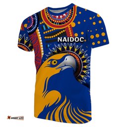 naidoc west coast eagles t shirt indigenous styleAmazing Aussie