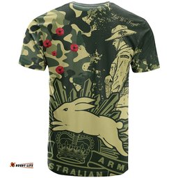 nrl anzac 2023 rabbitohs t shirt camouflage