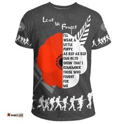 vibe hoodie clothing new zealand anzac red poopy t shirt