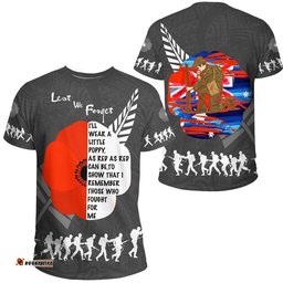 vibe hoodie clothing new zealand anzac red poopy t shirt