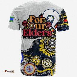 cowboys rugby t shirt naidoc 2023 patterns