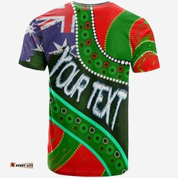 rabbitohs aboriginal rugby t shirt the indigenous bunniess army