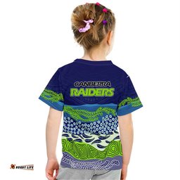 canberra the green machine raiders boomerang indigenous t shirt